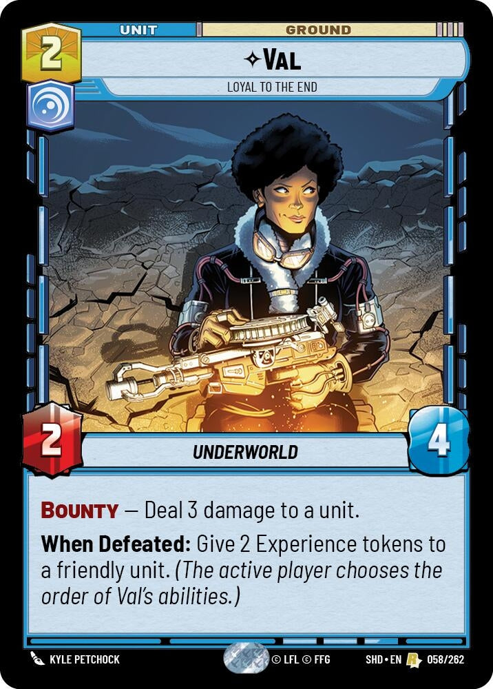 Val - Loyal to the End (058/262) (SHD)