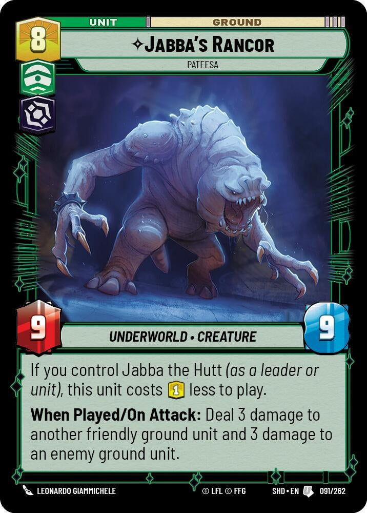 Jabba's Rancor - Pateesa (091/262) (SHD)