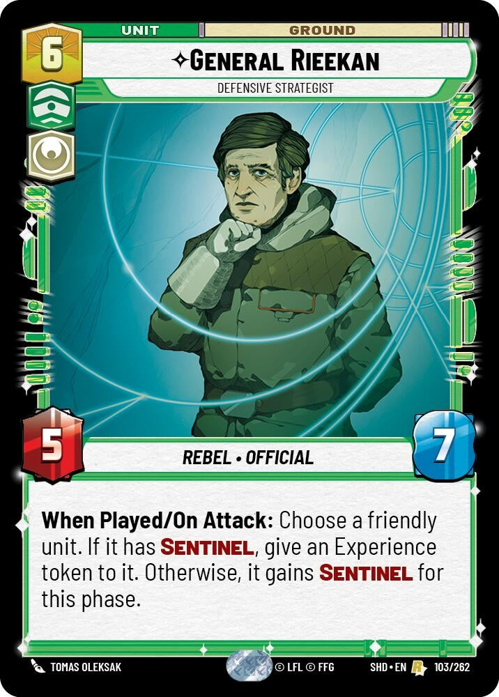 General Rieekan - Defensive Strategist (103/262) (SHD)