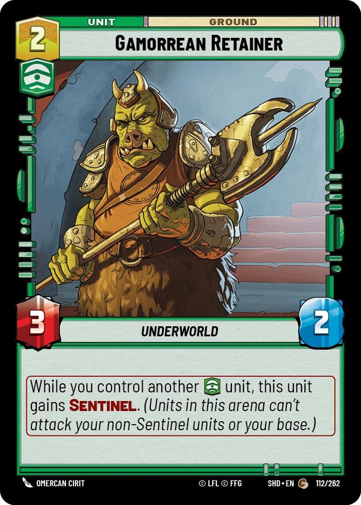 Gamorrean Retainer (112/262) (SHD)