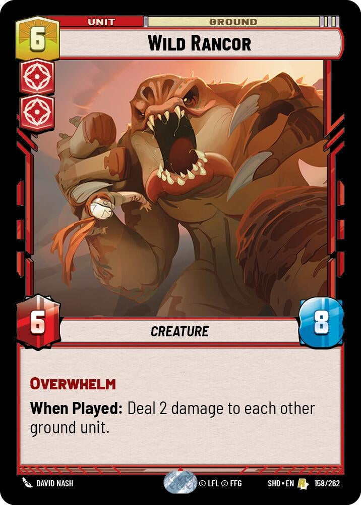 Wild Rancor (158/262) (SHD)