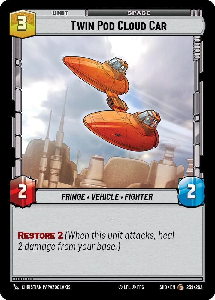 Twin Pod Cloud Car (259/262) (SHD)