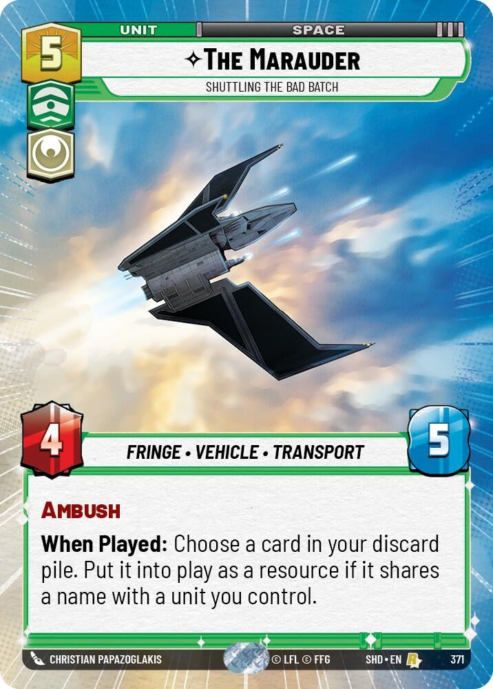 The Marauder - Shuttling the Bad Batch (Hyperspace) (371) (SHD)