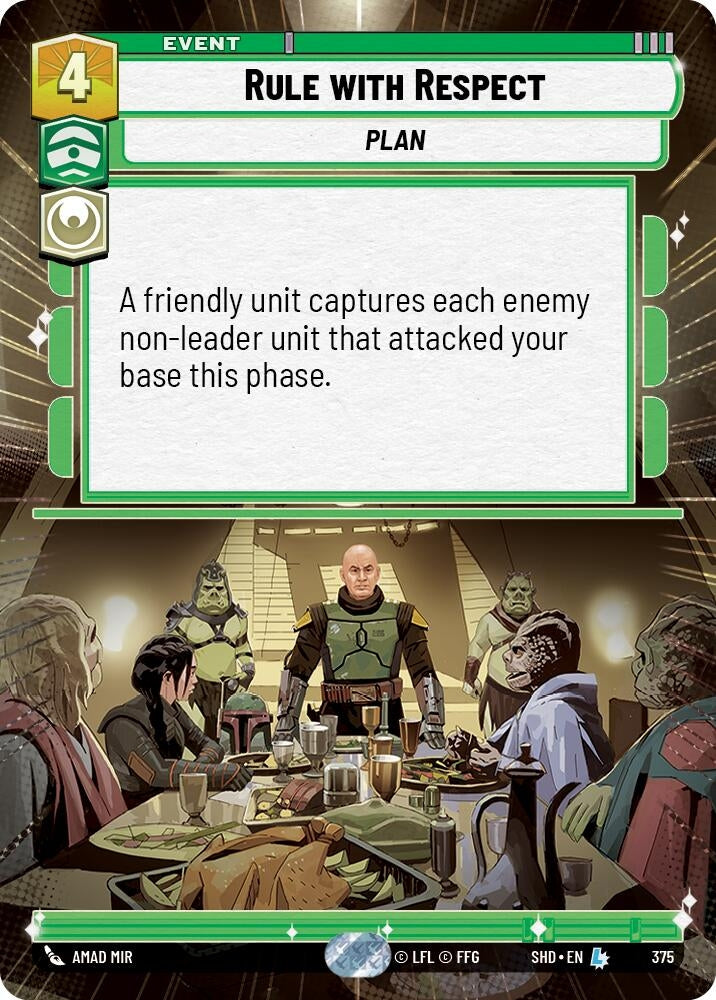 Rule With Respect (Hyperspace) (375) (SHD)