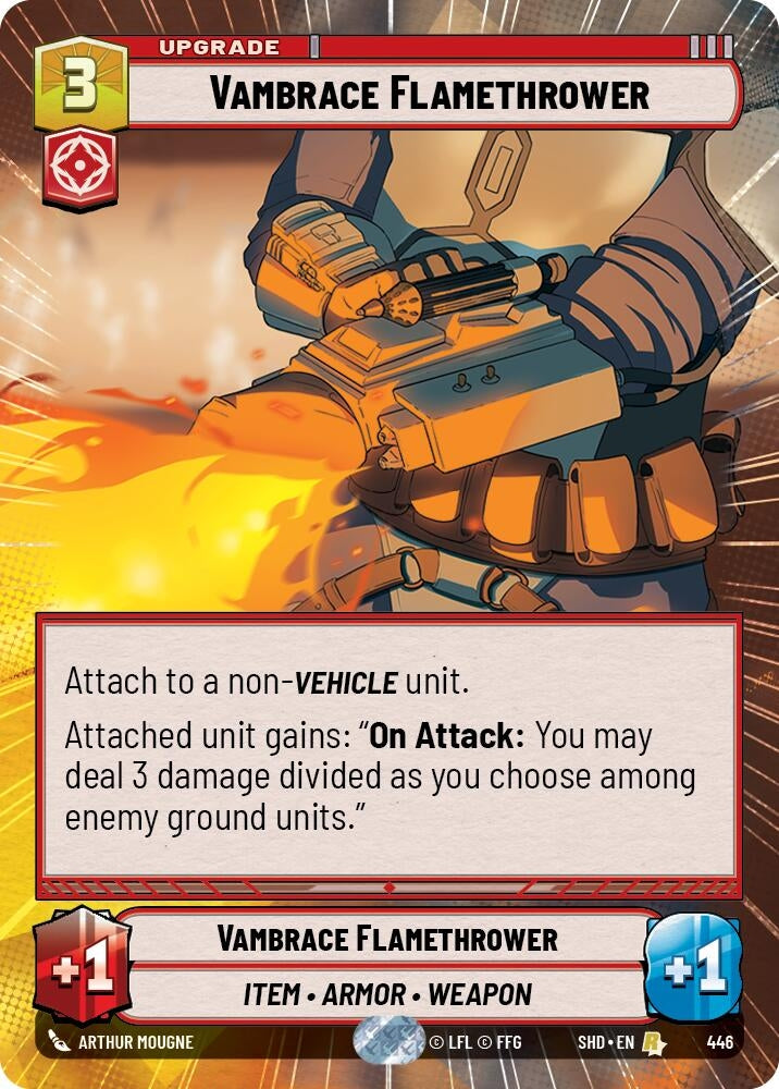 Vambrace Flamethrower (Hyperspace) (446) (SHD)