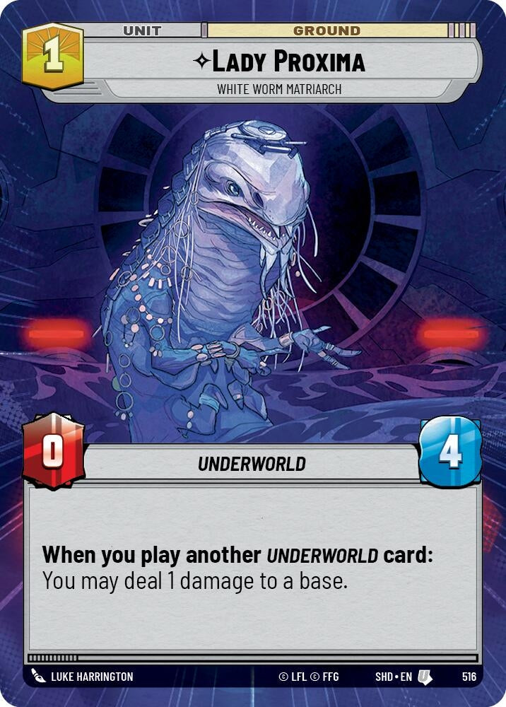 Lady Proxima - White Worm Matriarch (Hyperspace) (516) (SHD)
