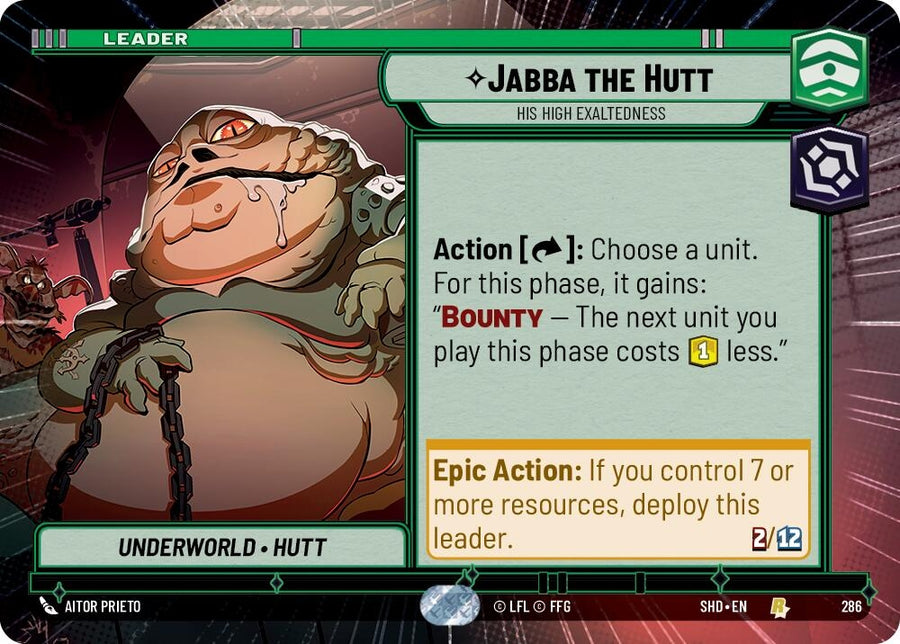 Jabba the Hutt - His High Exaltedness (Hyperspace) (286) (SHD)
