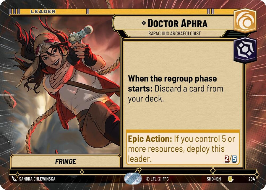Doctor Aphra - Rapacious Archaeologist (Hyperspace) (294) (SHD)