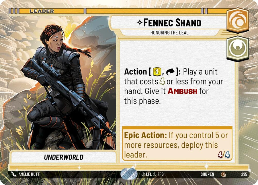 Fennec Shand - Honoring the Deal (Hyperspace) (295) (SHD)
