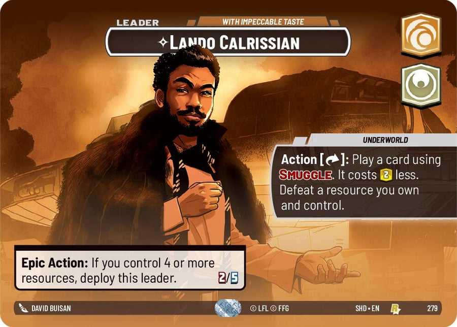 Lando Calrissian - With Impeccable Taste (Showcase) (279) (SHD)