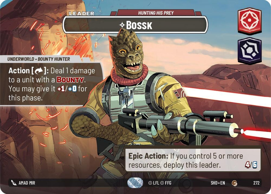 Bossk - Hunting His Prey (Showcase) (272) (SHD)