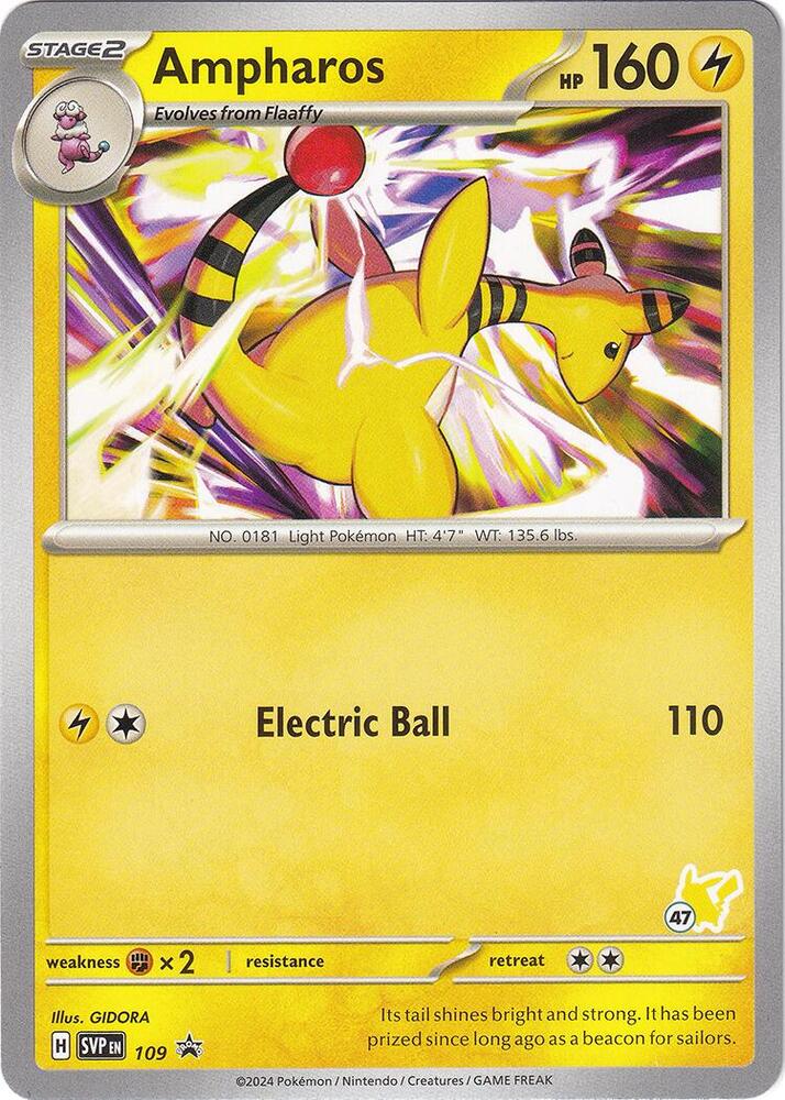 Ampharos - Pikachu 47 (109) (BA24)