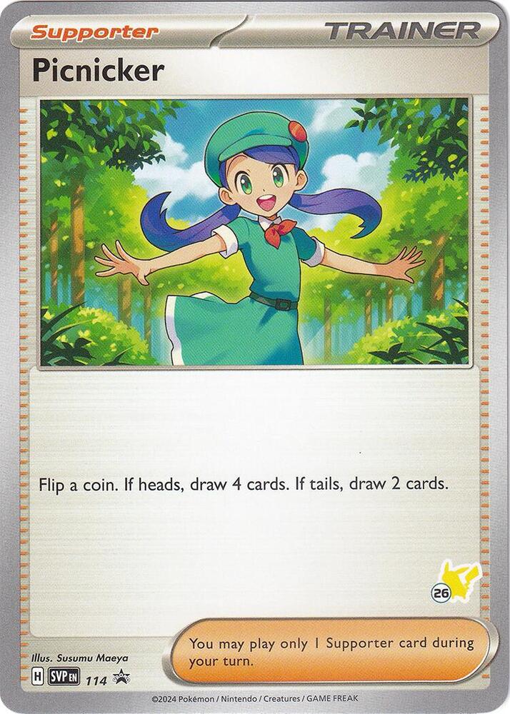 Picnicker - Pikachu 26 (114) (BA24)