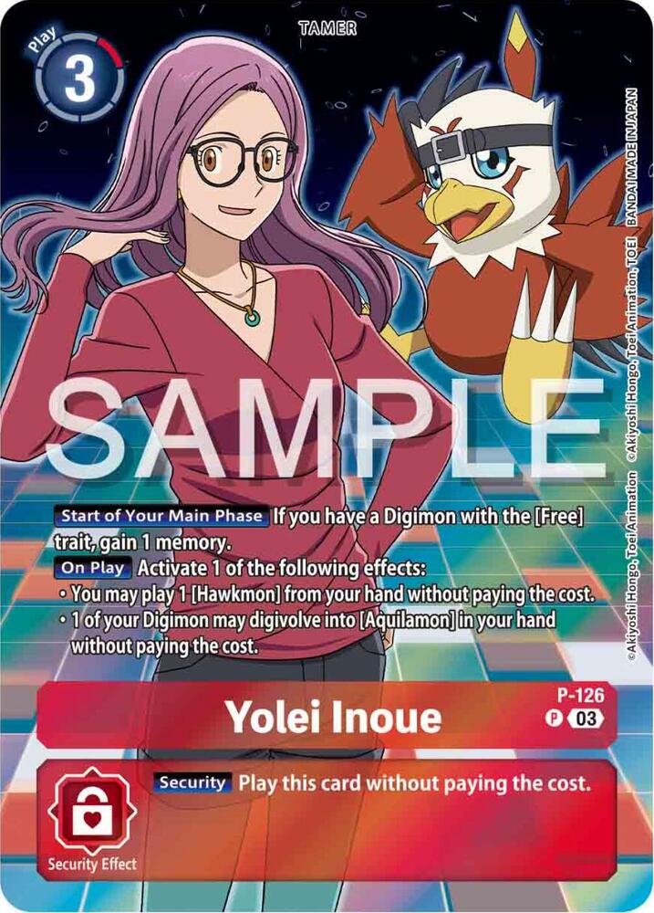 Yolei Inoue - P-126 (Digimon Adventure 02: The Beginning Set) (P-126 P) (D-PR)