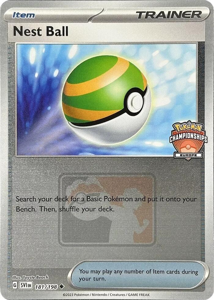 Nest Ball - 181/198 (Europe Championships) (181/198) (PR)