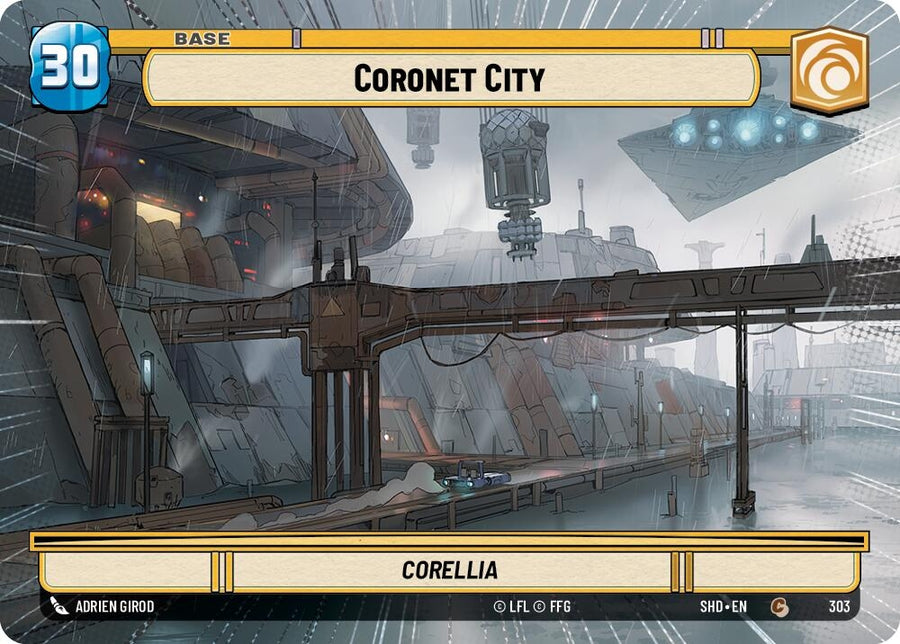 Coronet City // Shield (Hyperspace) (303 // T04) (SHD)