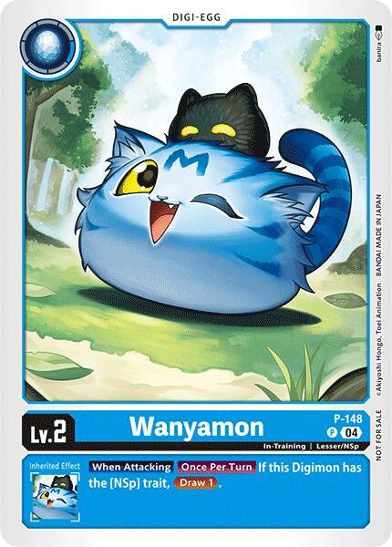 Wanyamon - P-148 (Store Tournament 2024 Jul. - Sep. Participation Pack) (P-148 P) (D-PR)