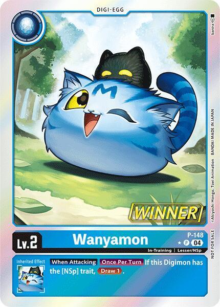 Wanyamon - P-148 (Store Tournament 2024 Jul. - Sep. Winner Pack) (P-148 P) (D-PR)