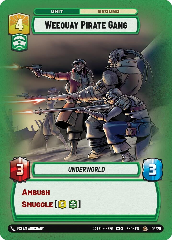 Weequay Pirate Gang (03/20) (SHD-WPP)