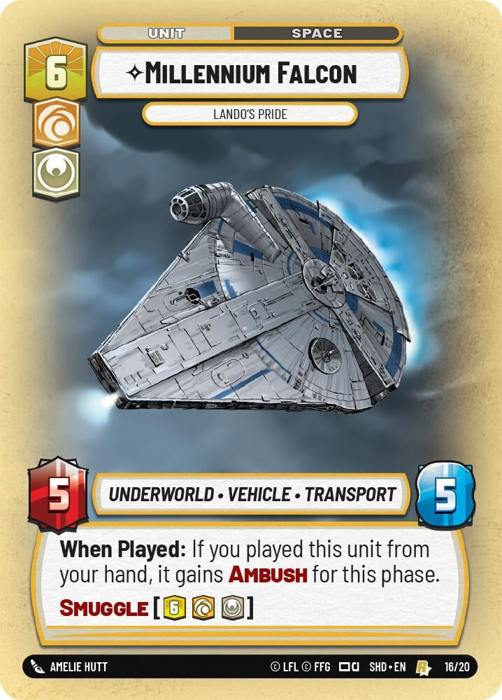Millennium Falcon - Lando's Pride (16/20) (SHD-WPP)
