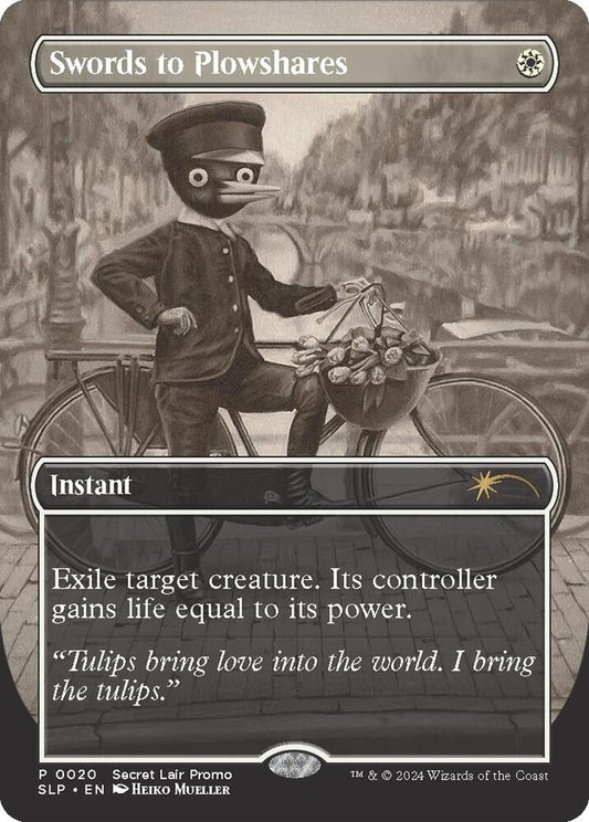 Image for Swords to Plowshares (20) (SLP) - Magic: The Gathering