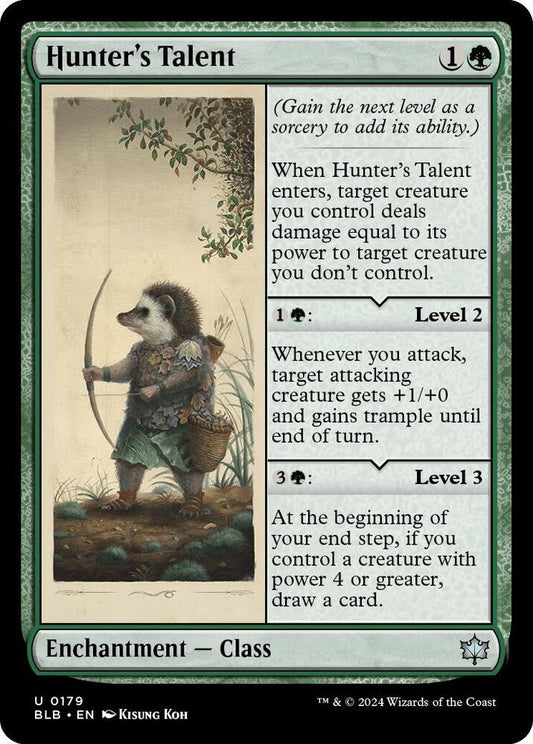 Image for Hunter's Talent (179) (BLB) - Magic: The Gathering