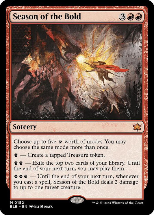 Image for Season of the Bold (152) (BLB) - Magic: The Gathering