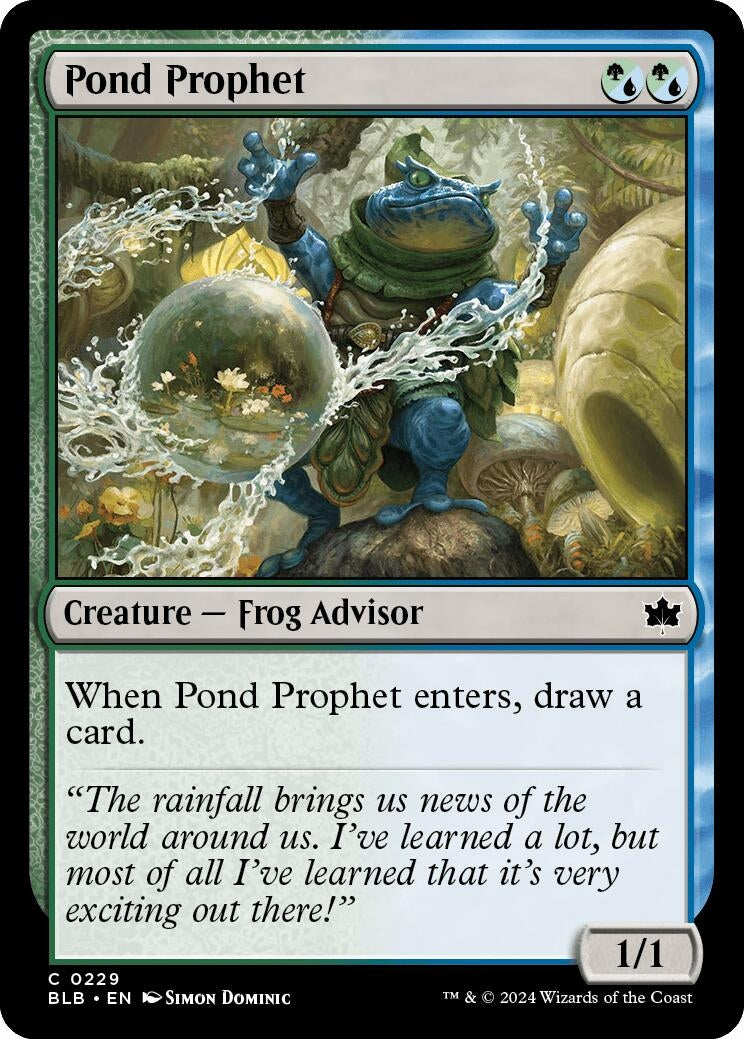 Pond Prophet (229) (BLB)