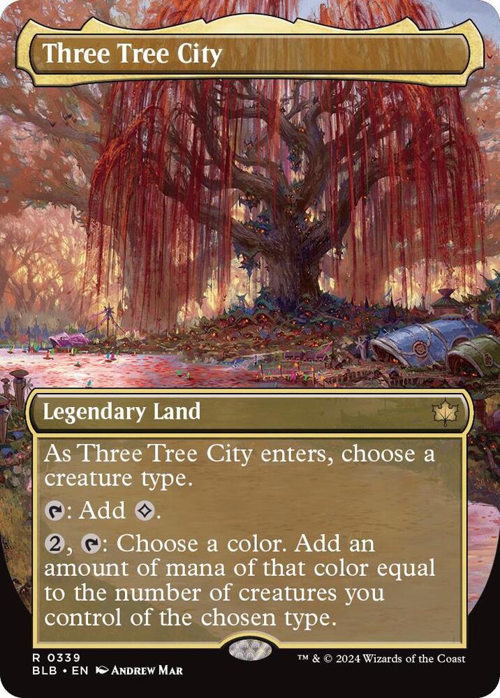 Three Tree City (Borderless) (0339) (339) (BLB)
