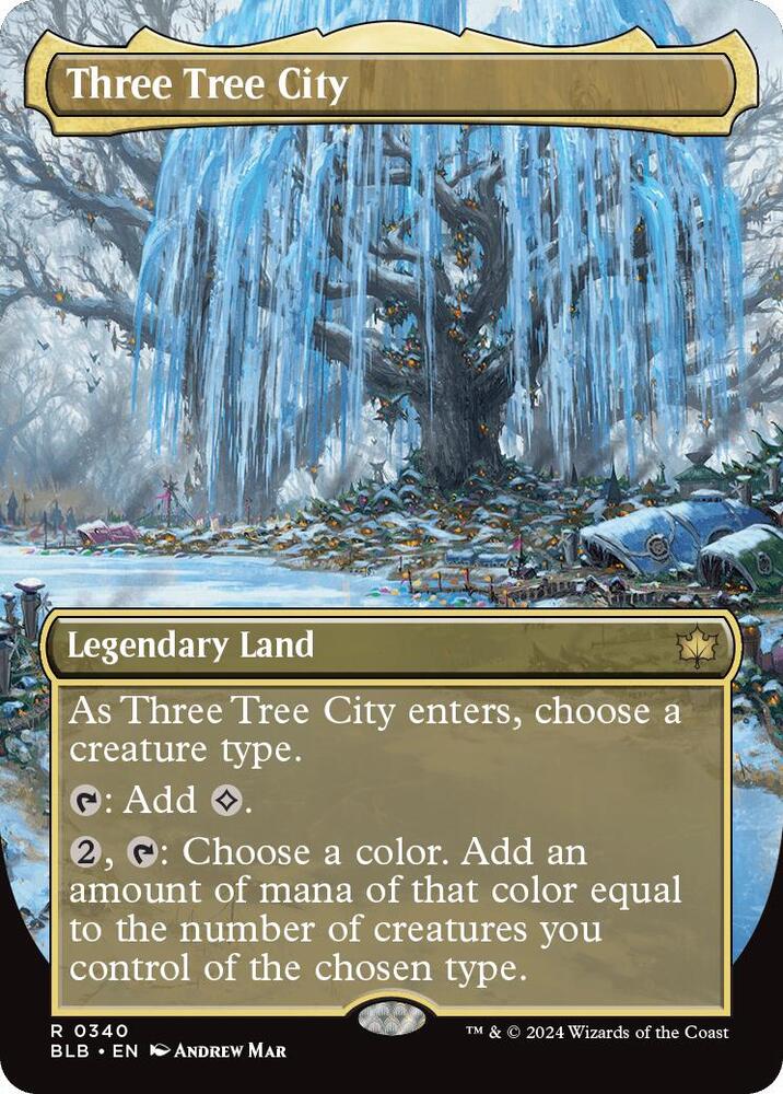 Three Tree City (Borderless) (0340) (340) (BLB)