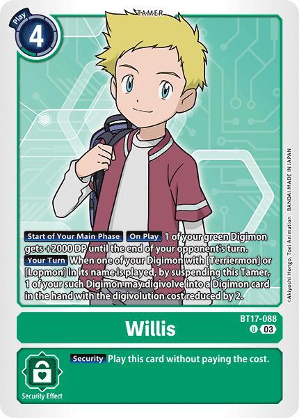 Willis (BT17-088 U) (BT-17)