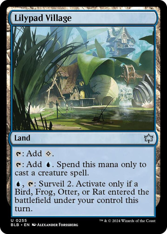 Image for Lilypad Village (255) (BLB) - Magic: The Gathering