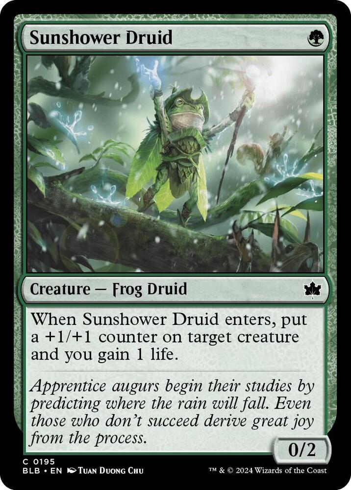 Sunshower Druid (195) (BLB)