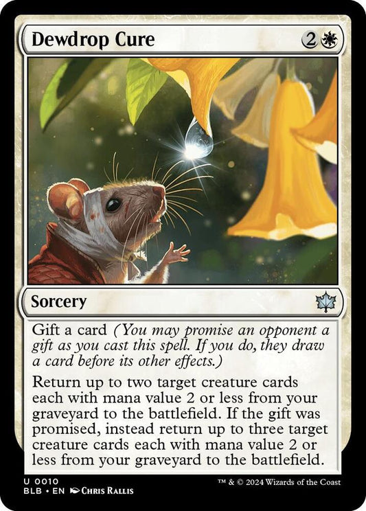 Image for Dewdrop Cure (10) (BLB) - Magic: The Gathering