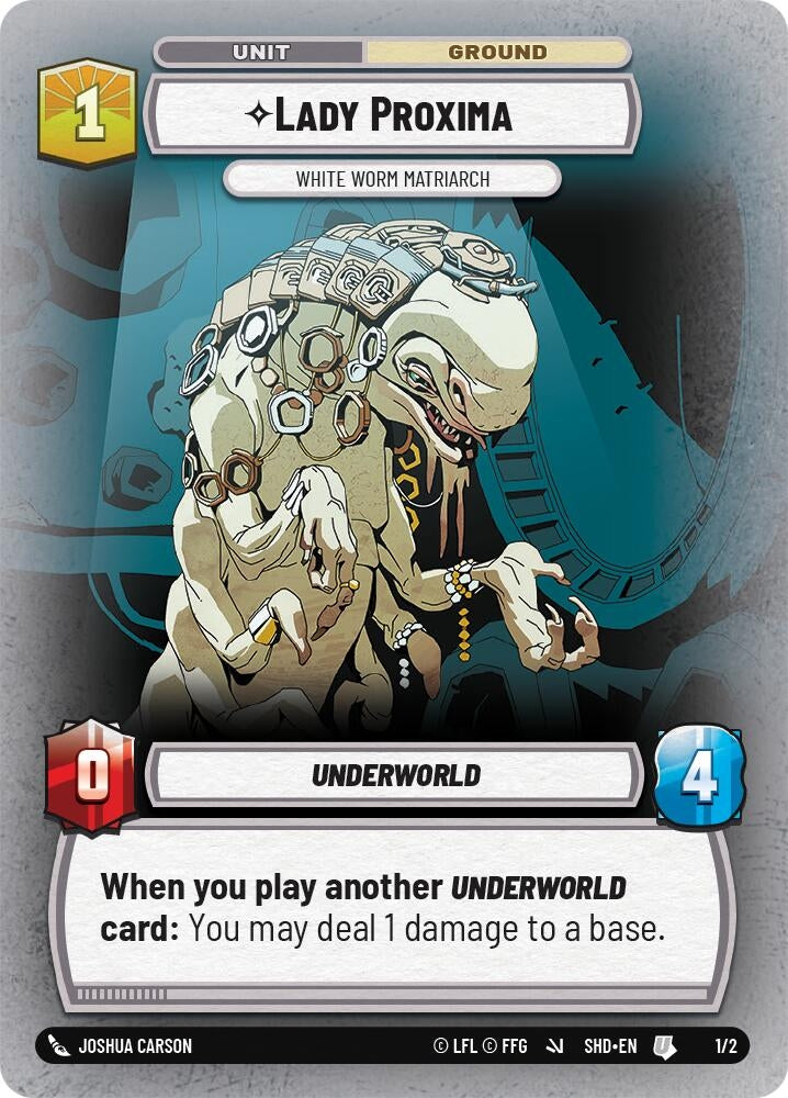 Lady Proxima - White Worm Matriarch (1/2) (OPP)