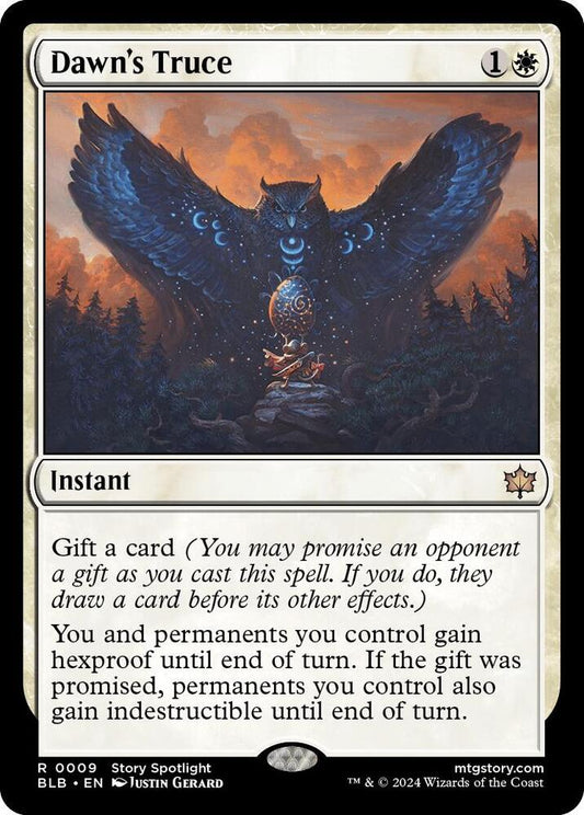 Image for Dawn's Truce (9) (BLB) - Magic: The Gathering