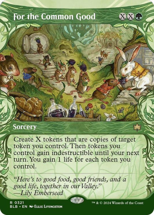 Image for For the Common Good (Showcase) (321) (BLB) - Magic: The Gathering