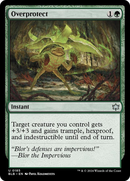 Image for Overprotect (185) (BLB) - Magic: The Gathering