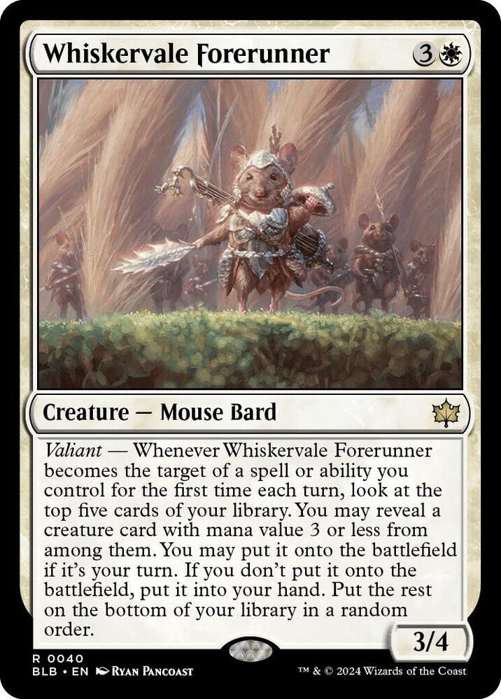 Whiskervale Forerunner (40) (BLB)