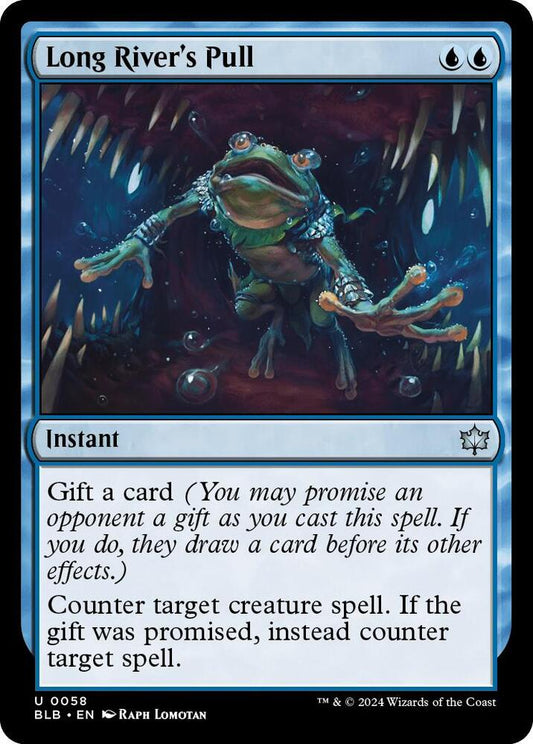 Image for Long River's Pull (58) (BLB) - Magic: The Gathering