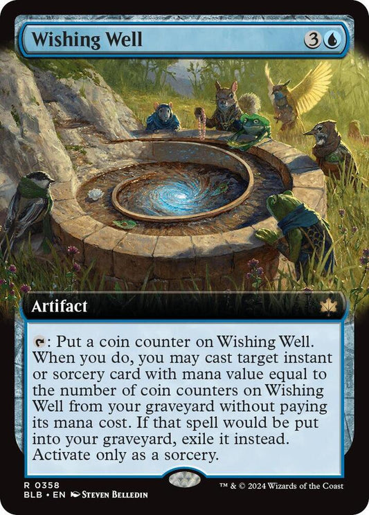 Image for Wishing Well (Extended Art) (358) (BLB) - Magic: The Gathering