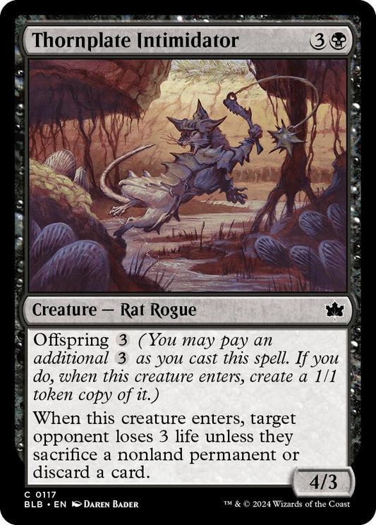 Thornplate Intimidator (117) (BLB)