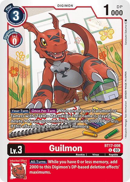 Guilmon (BT17-008 U) (BT-17)