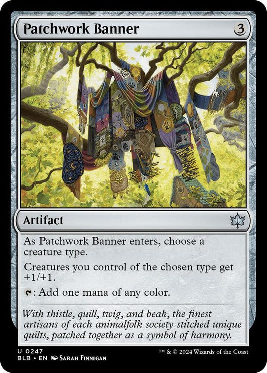 Image for Patchwork Banner (247) (BLB) - Magic: The Gathering