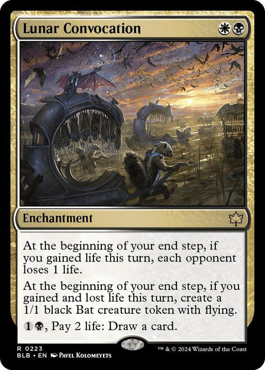 Image for Lunar Convocation (223) (BLB) - Magic: The Gathering