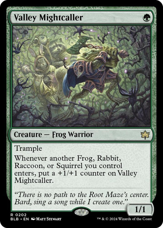 Image for Valley Mightcaller (202) (BLB) - Magic: The Gathering