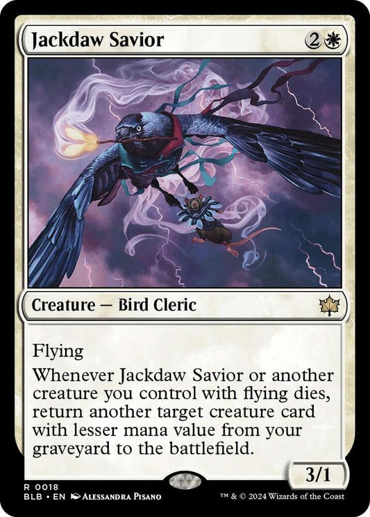 Image for Jackdaw Savior (18) (BLB) - Magic: The Gathering