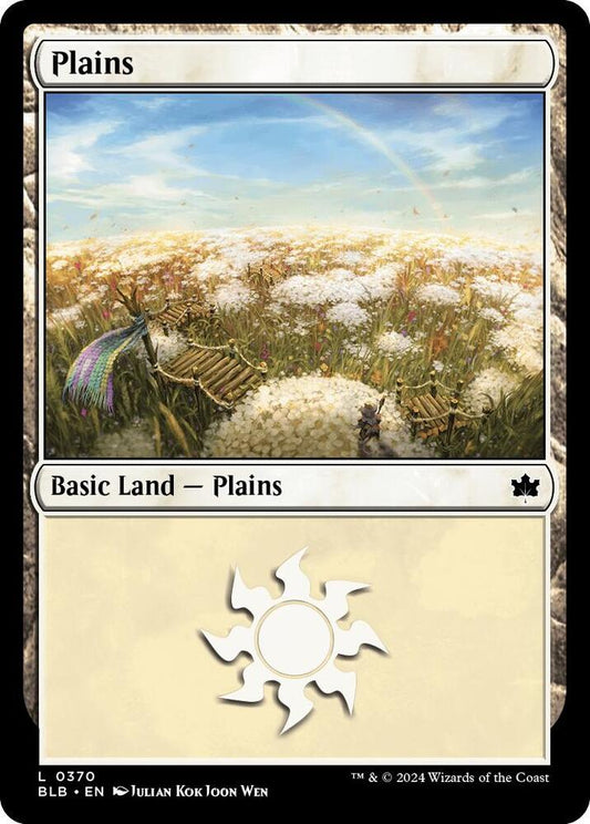 Image for Plains (0370) (370) (BLB) - Magic: The Gathering