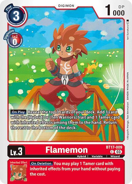 Flamemon (BT17-009 C) (BT-17)