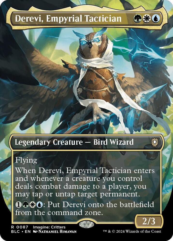 Derevi, Empyrial Tactician (Borderless) (87) (BLC)